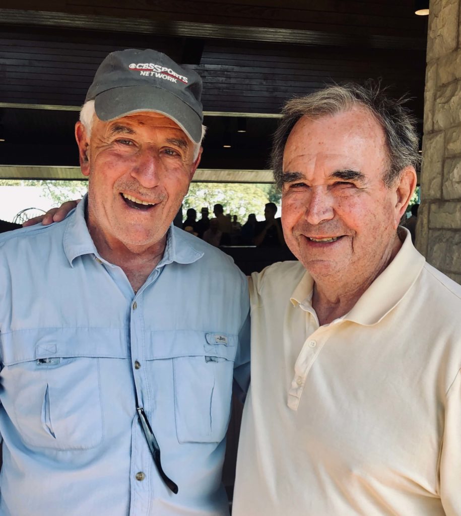 Nick Zito and Ron McAnally at Keeneland Sale, two of the all-time best at training race horses 